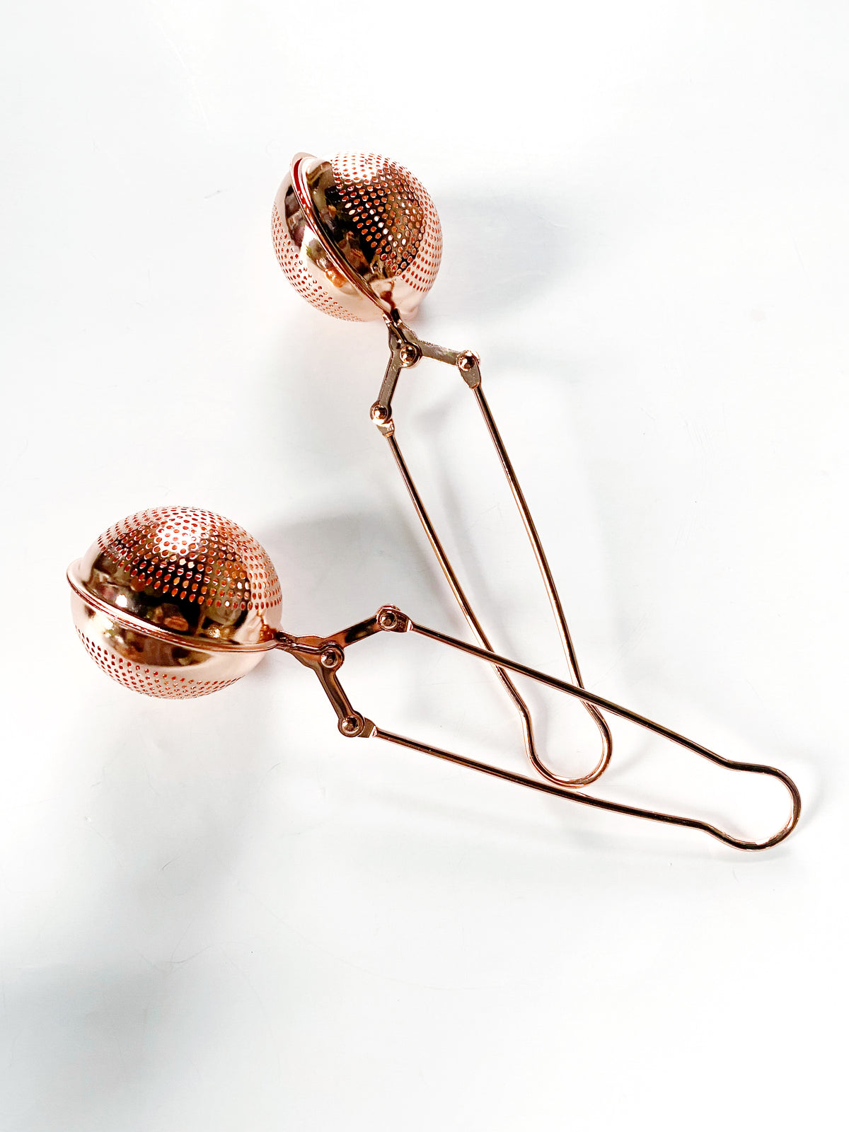 Copper Stainless Steel Tea Strainer | Infuser