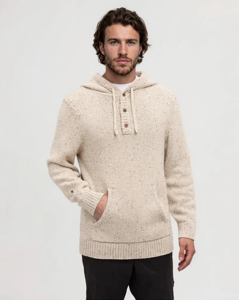 Fraser Fleck Sweater - Pale Oak Heather Fleck (F26)