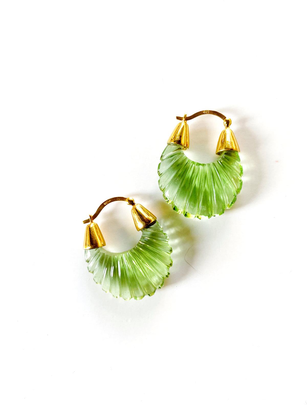 ETTIENNE EARRINGS GREEN