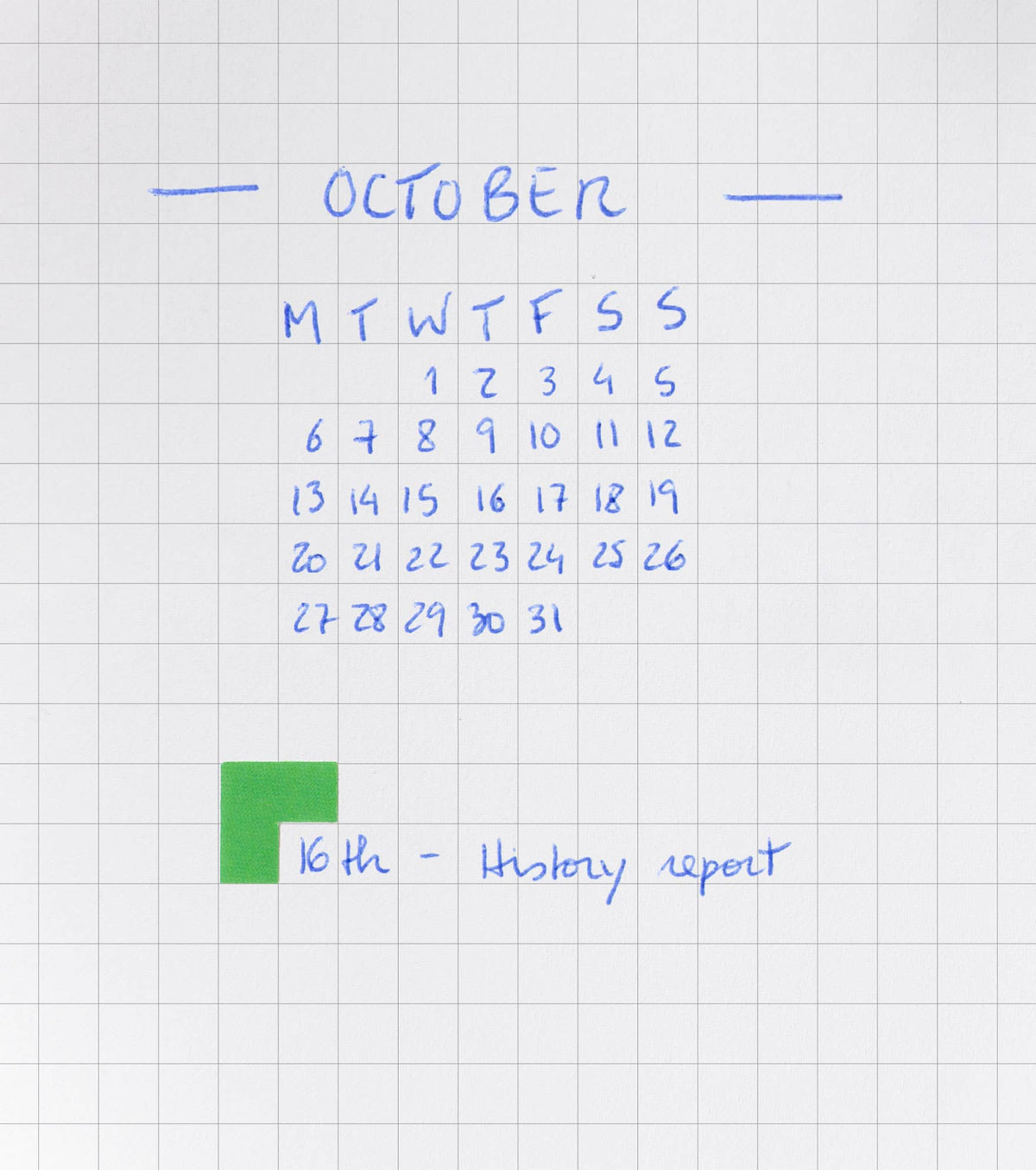 Naked Notebook Multiple Layouts & Colors: Chartreuse / Grid / A5