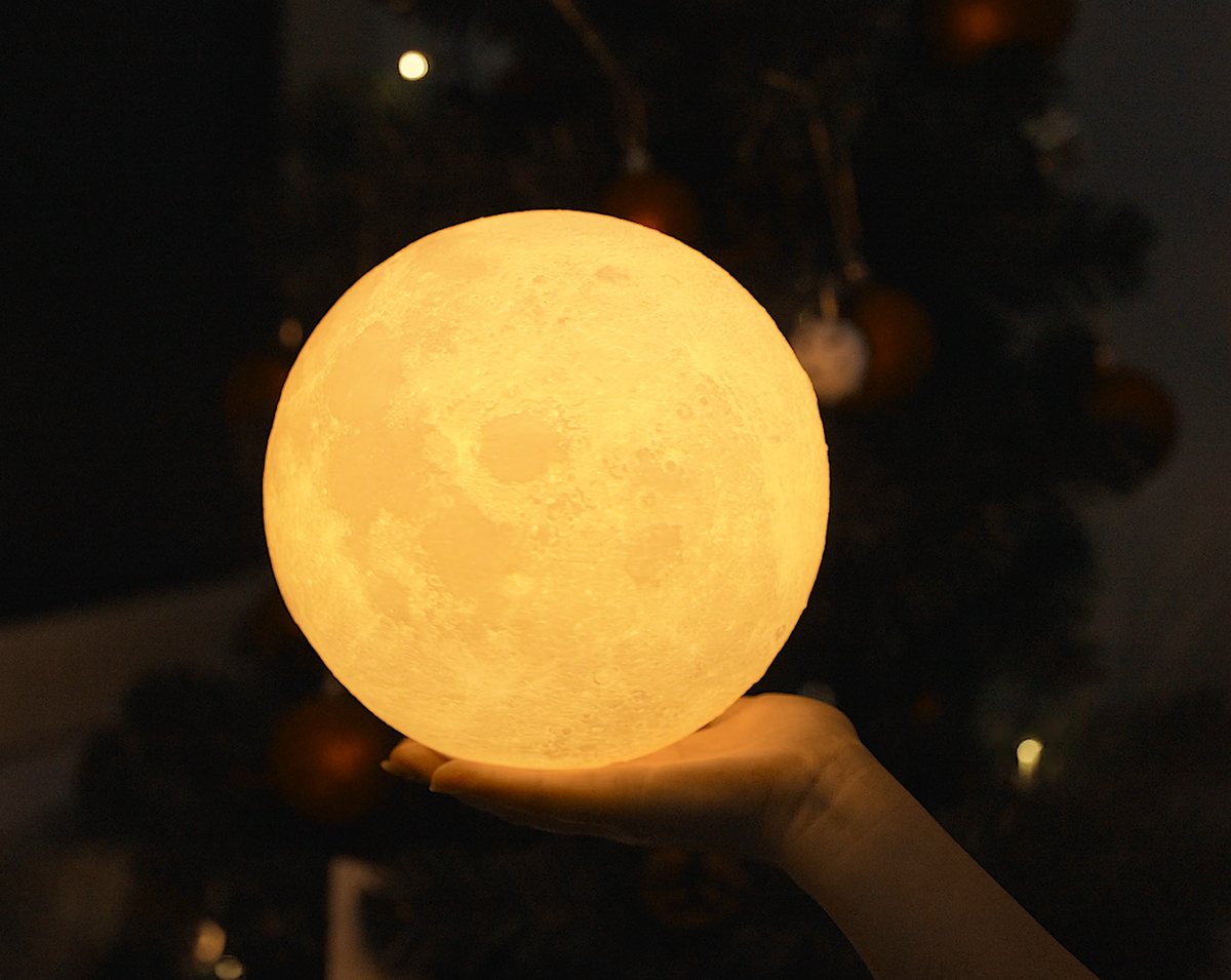 Smart LunaSpin Lamp: Mini