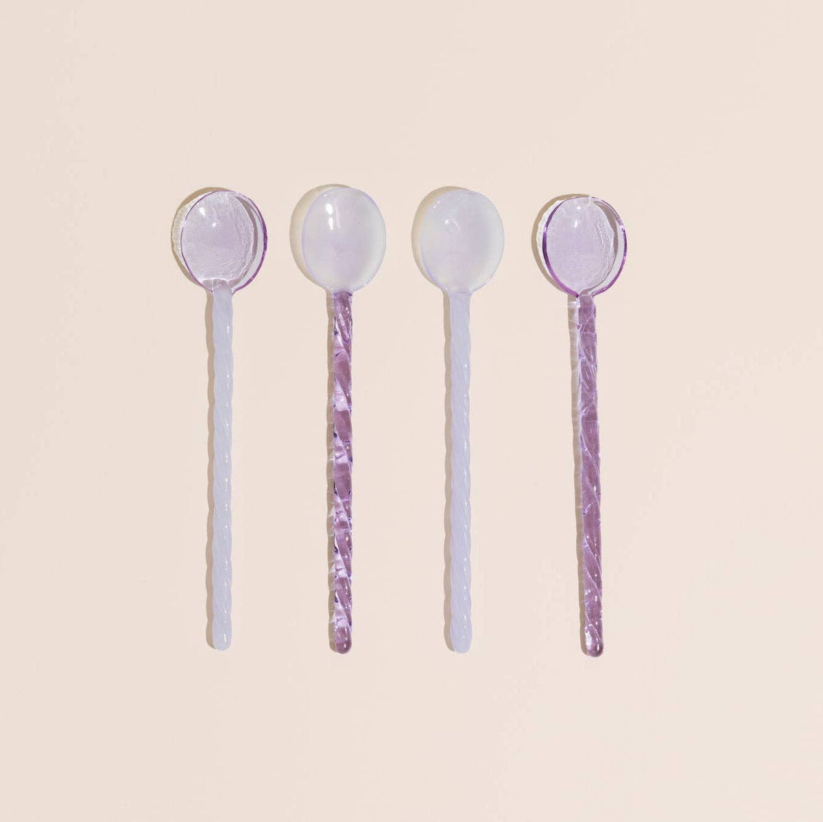 Glass Spoon Set x Lilac Series