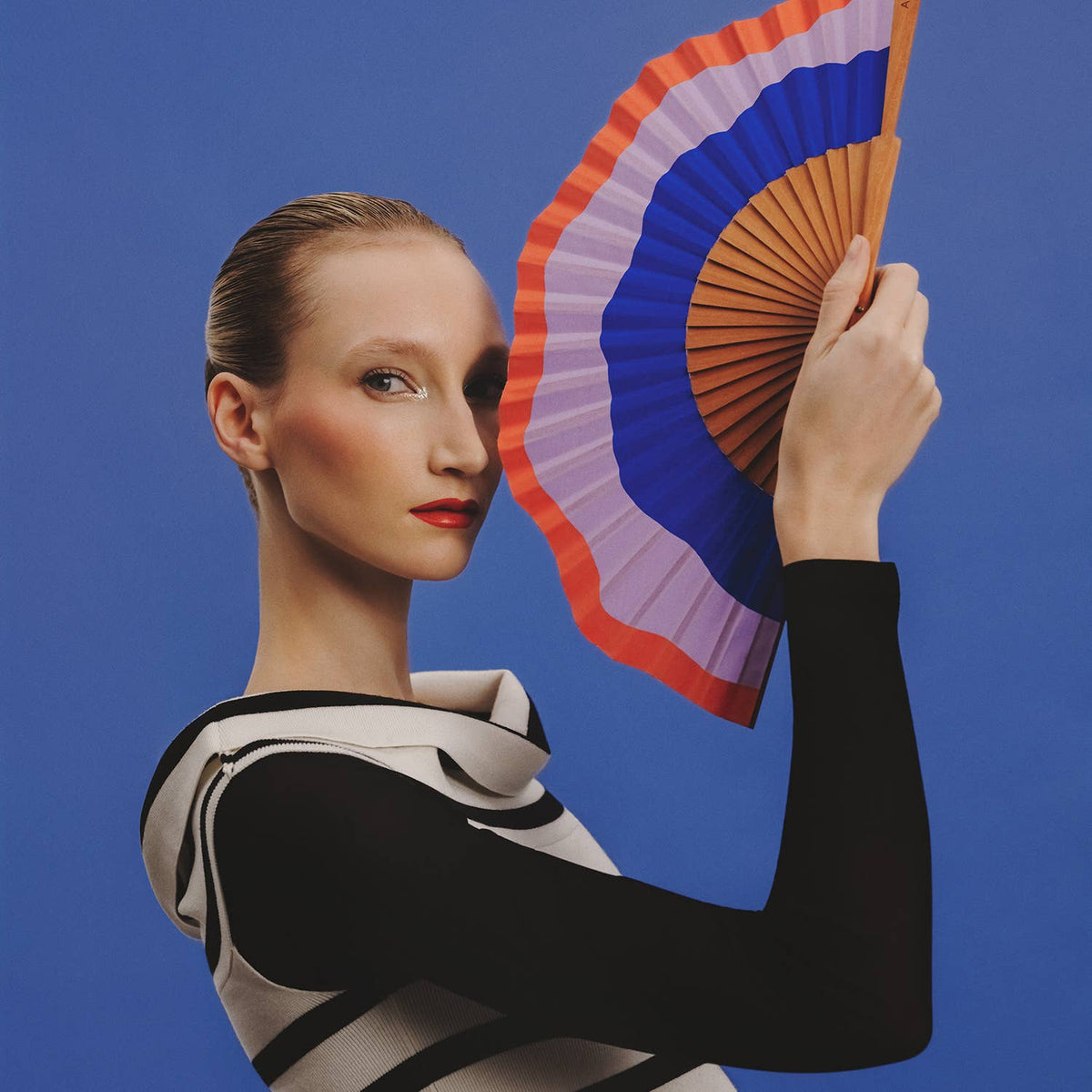 “Fluid Shapes” (MIDI) - Blue, Lilac, and Orange