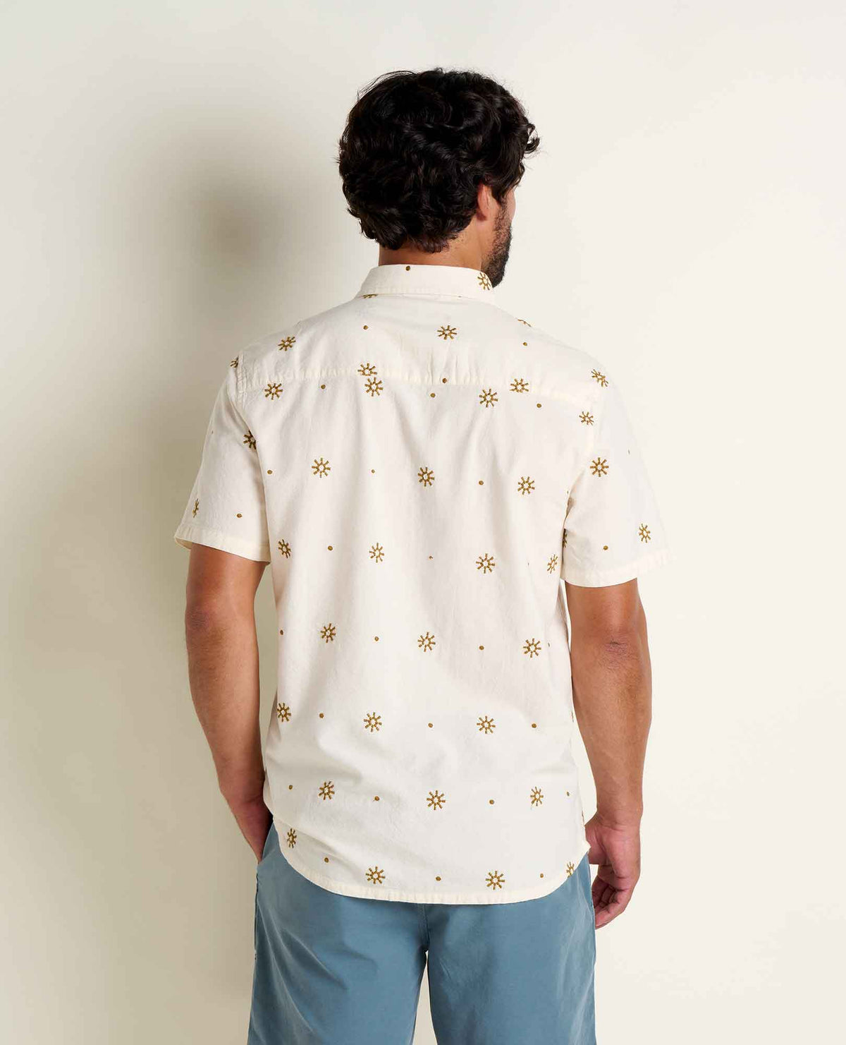 Airscape Embroidered Shirt - Natural Embroidery(S26)