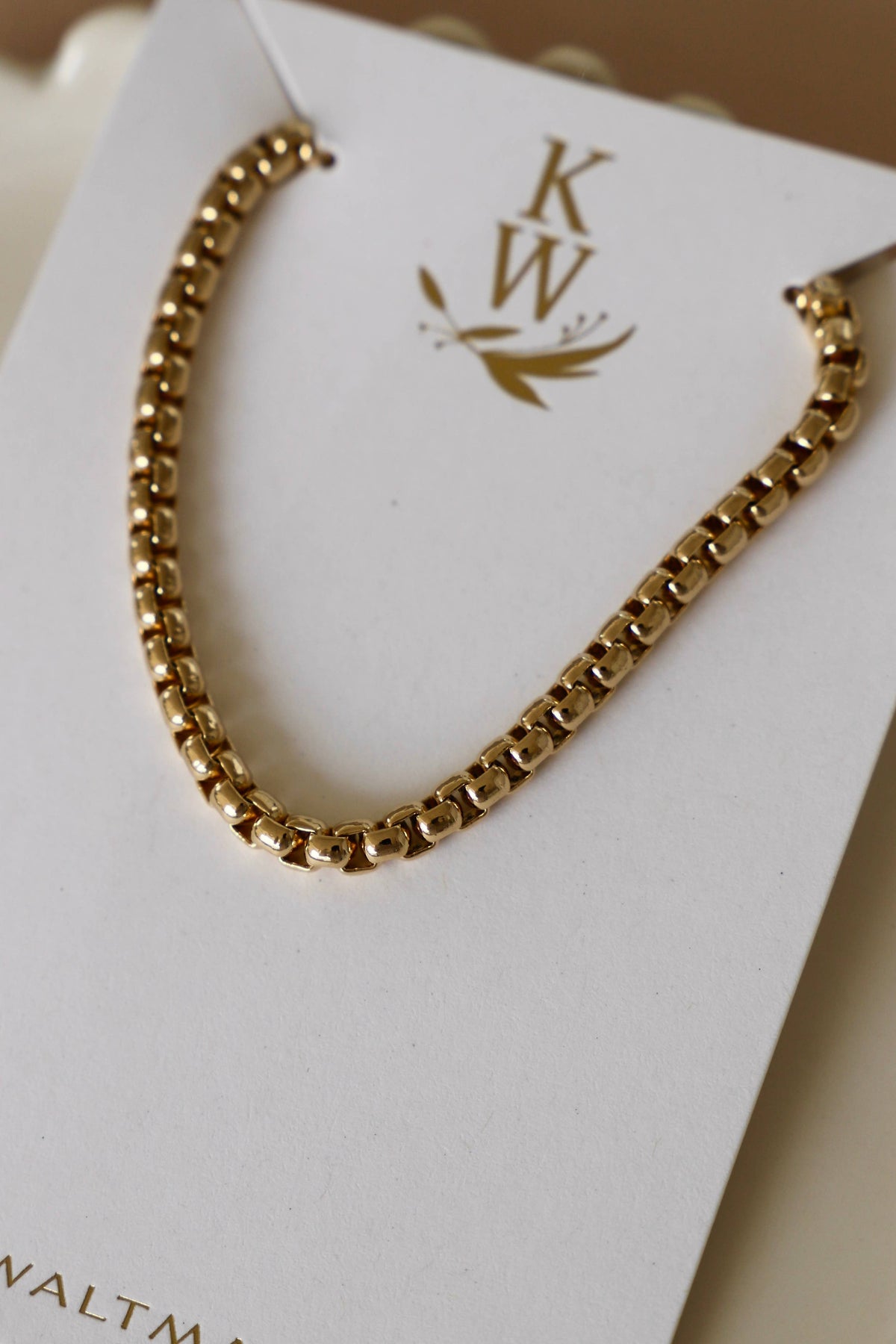 NOVA CHAIN BRACELET: GOLD
