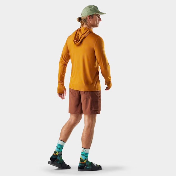 Merino Sun Hoodie - Squash