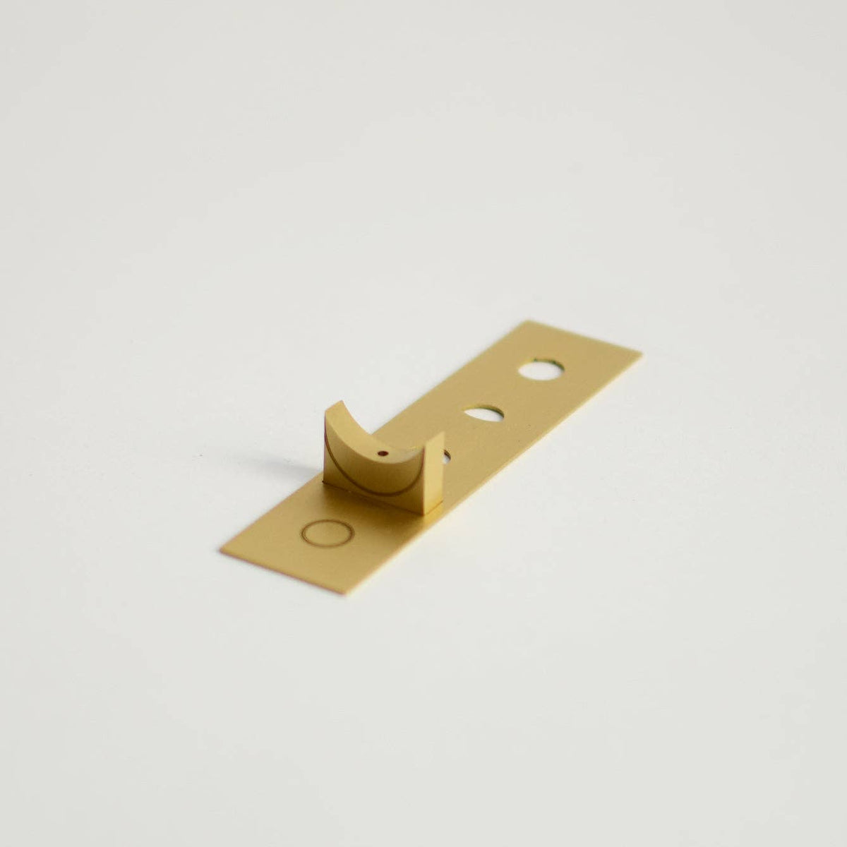 Brass Palo Santo & Incense Holder – Moon Phase Design