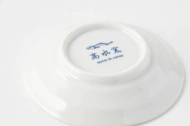 SHICHI SOMENEKO Plate 10cm: Hyouretumonn