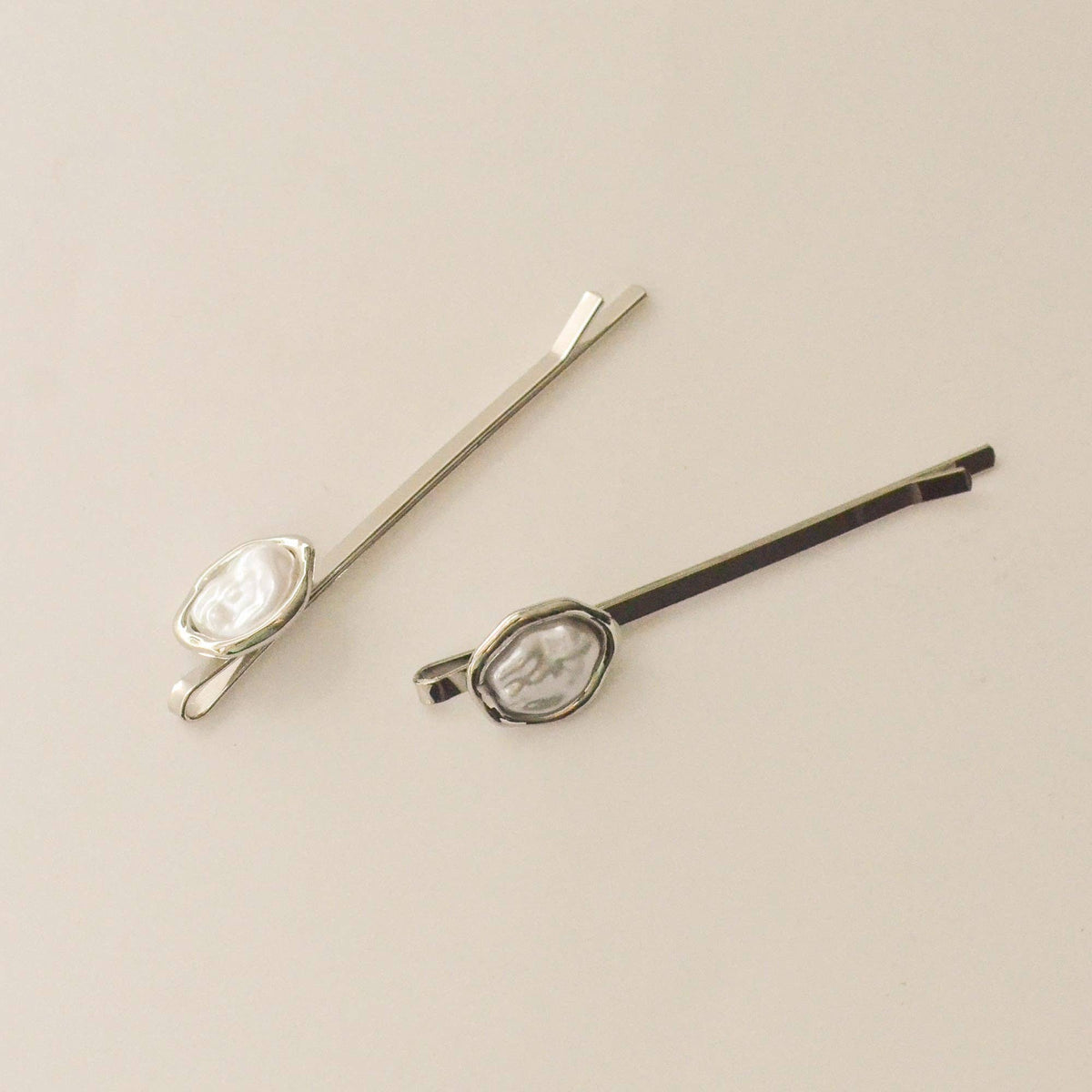 Freshwater Pearl Metal Hair Bobby Pins | Sold SINGLE