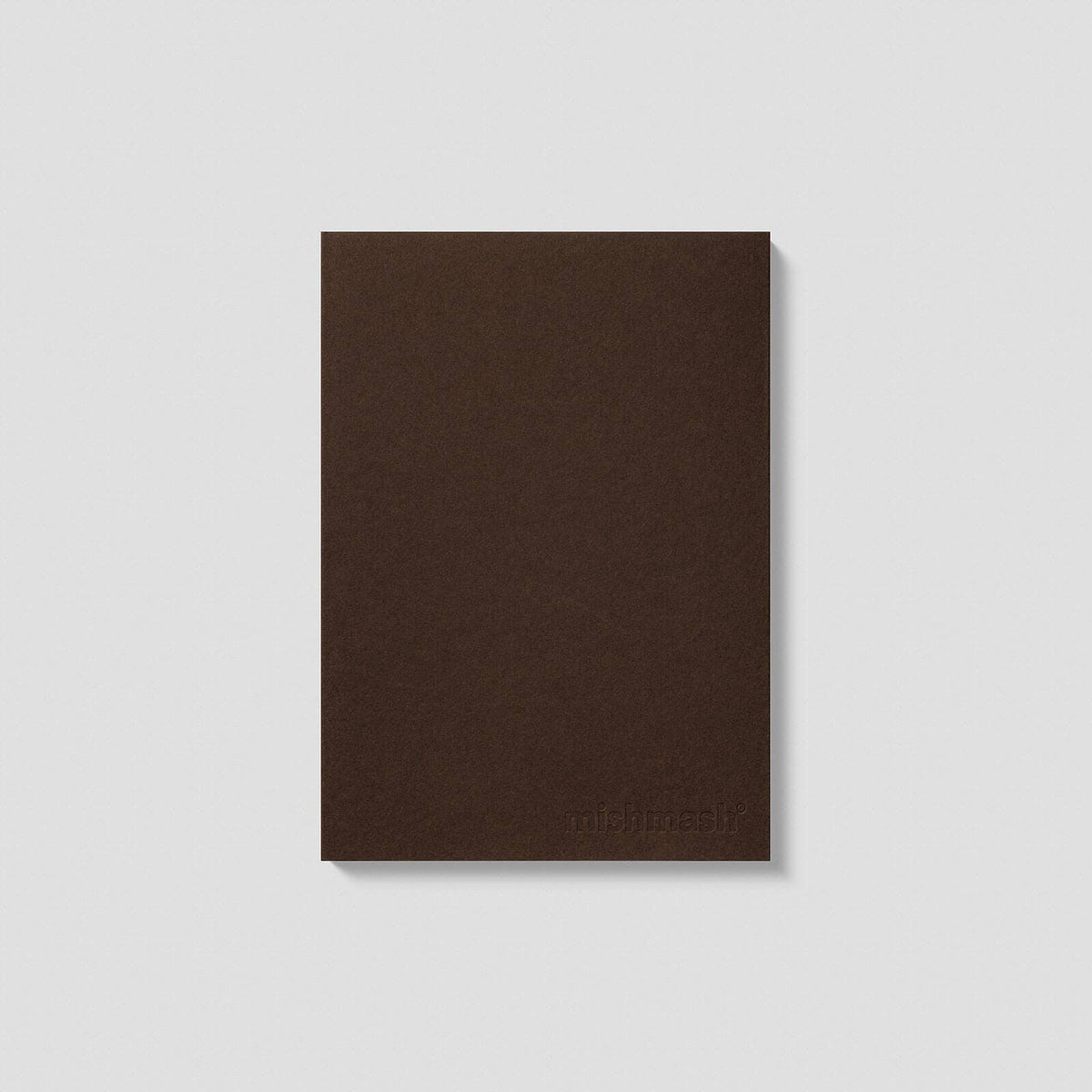 Naked Notebook: Deep Brown / Dotted / A5
