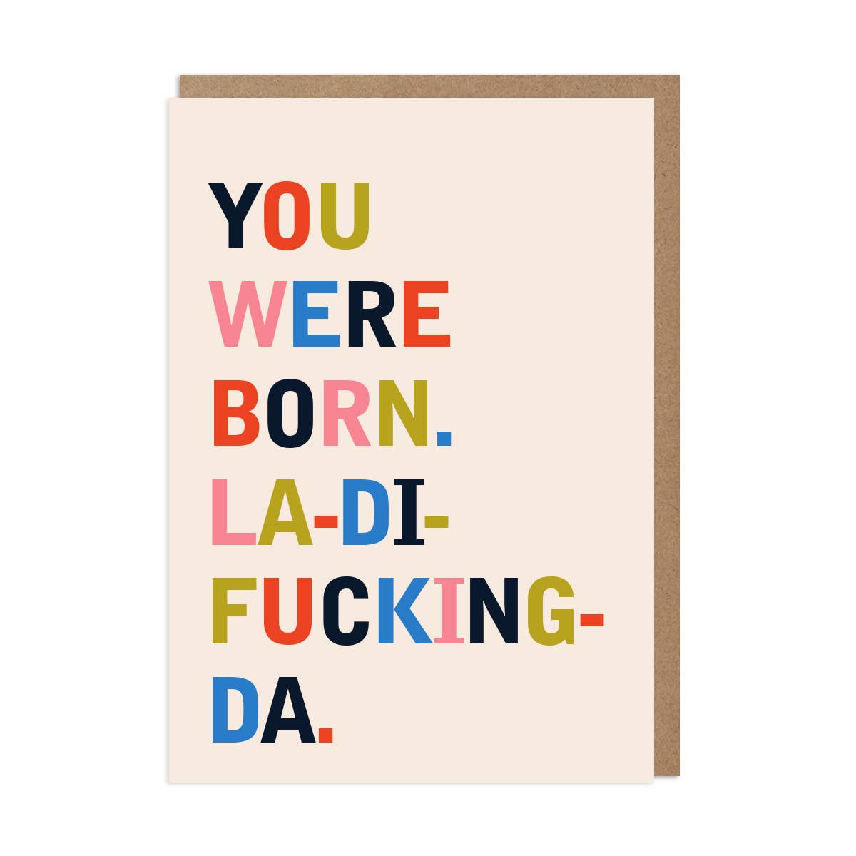 You Were Born Rude Birthday Card: Bio Cello