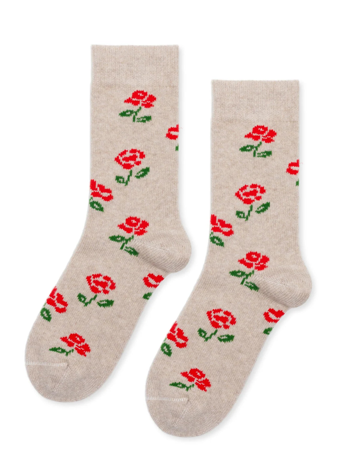 Sporatic Rose Cashmere Crew