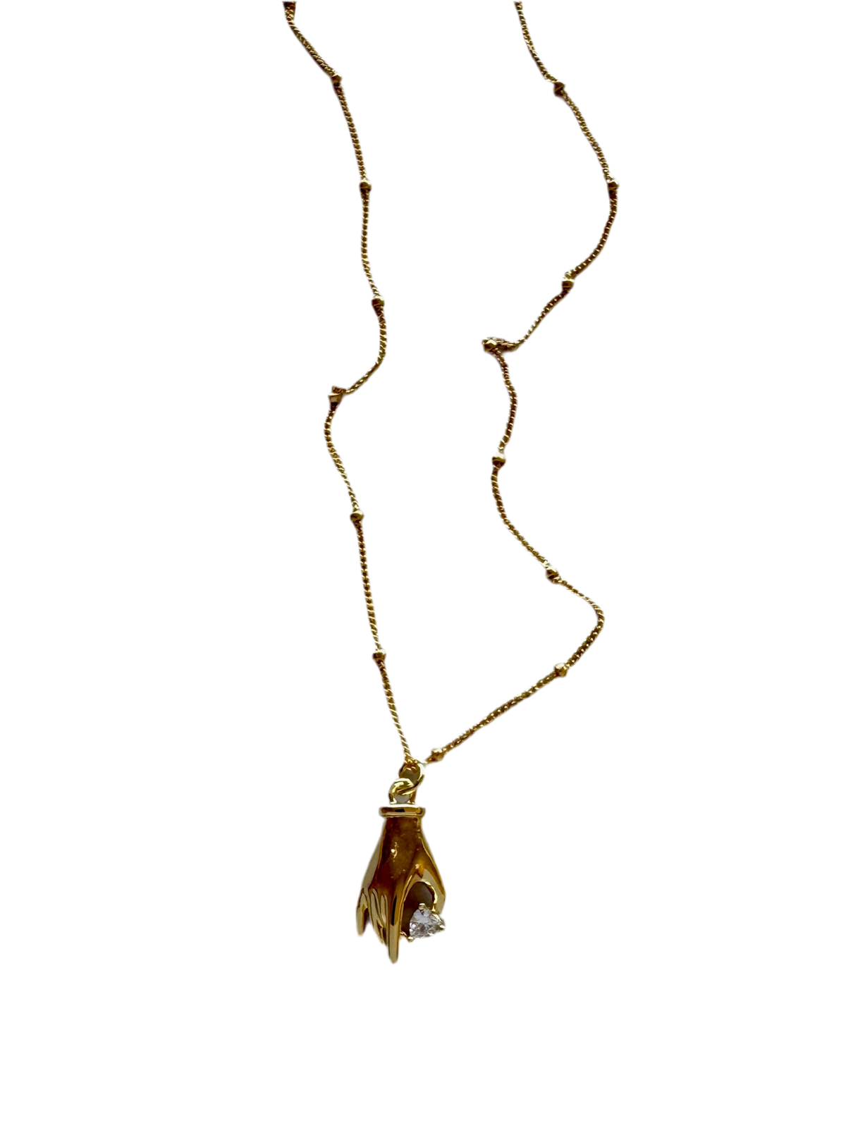 Mabel Necklace: Hand