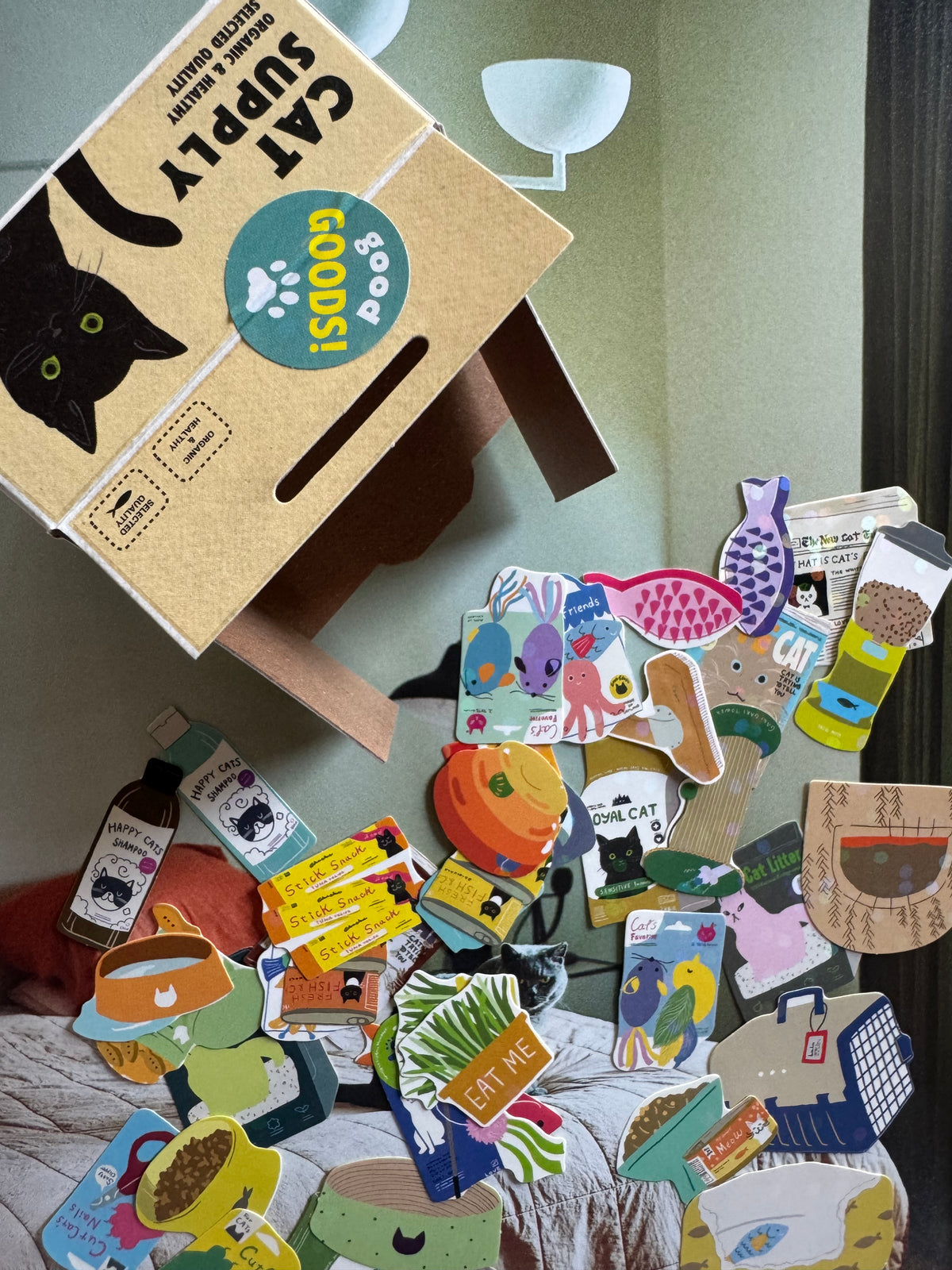 Sticker Box - Cat