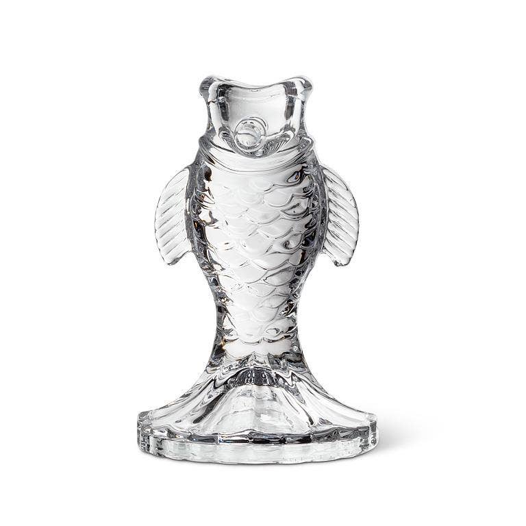 Fish Candle Holder-5"H