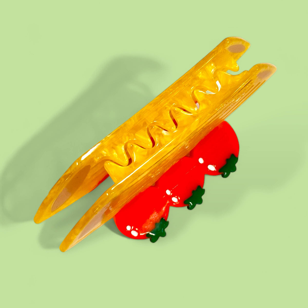 PENNE Tomato HAIR CLAW