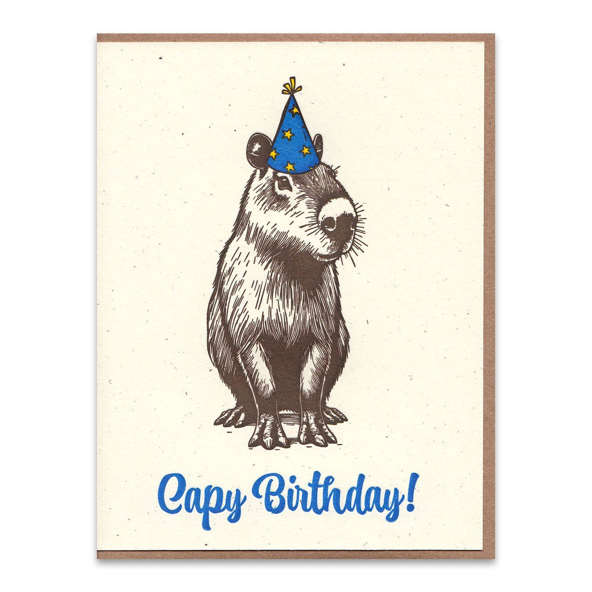 Capy Birthday Greeting Card
