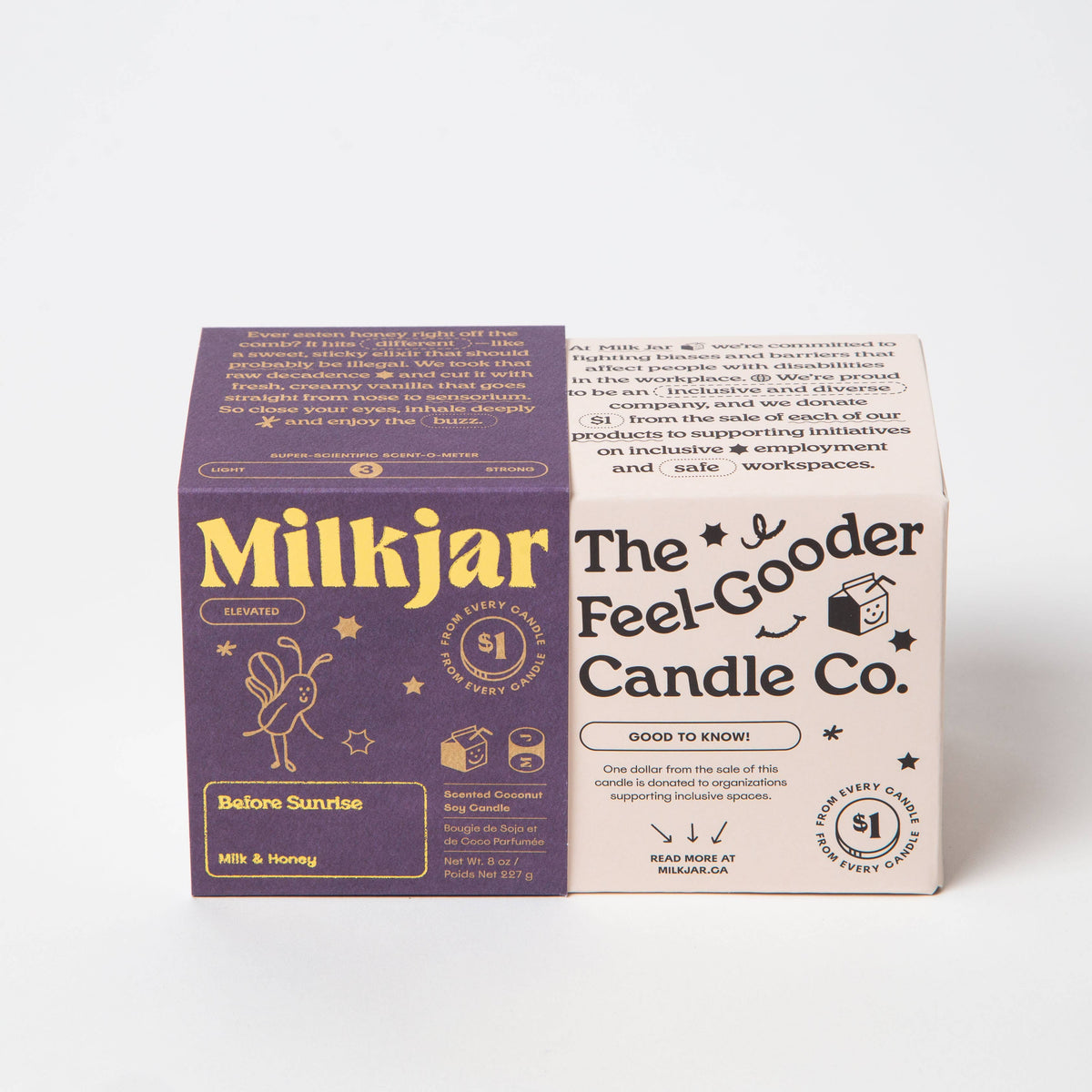 Before Sunrise - Milk &amp; Honey Coconut Soy 8oz Candle
