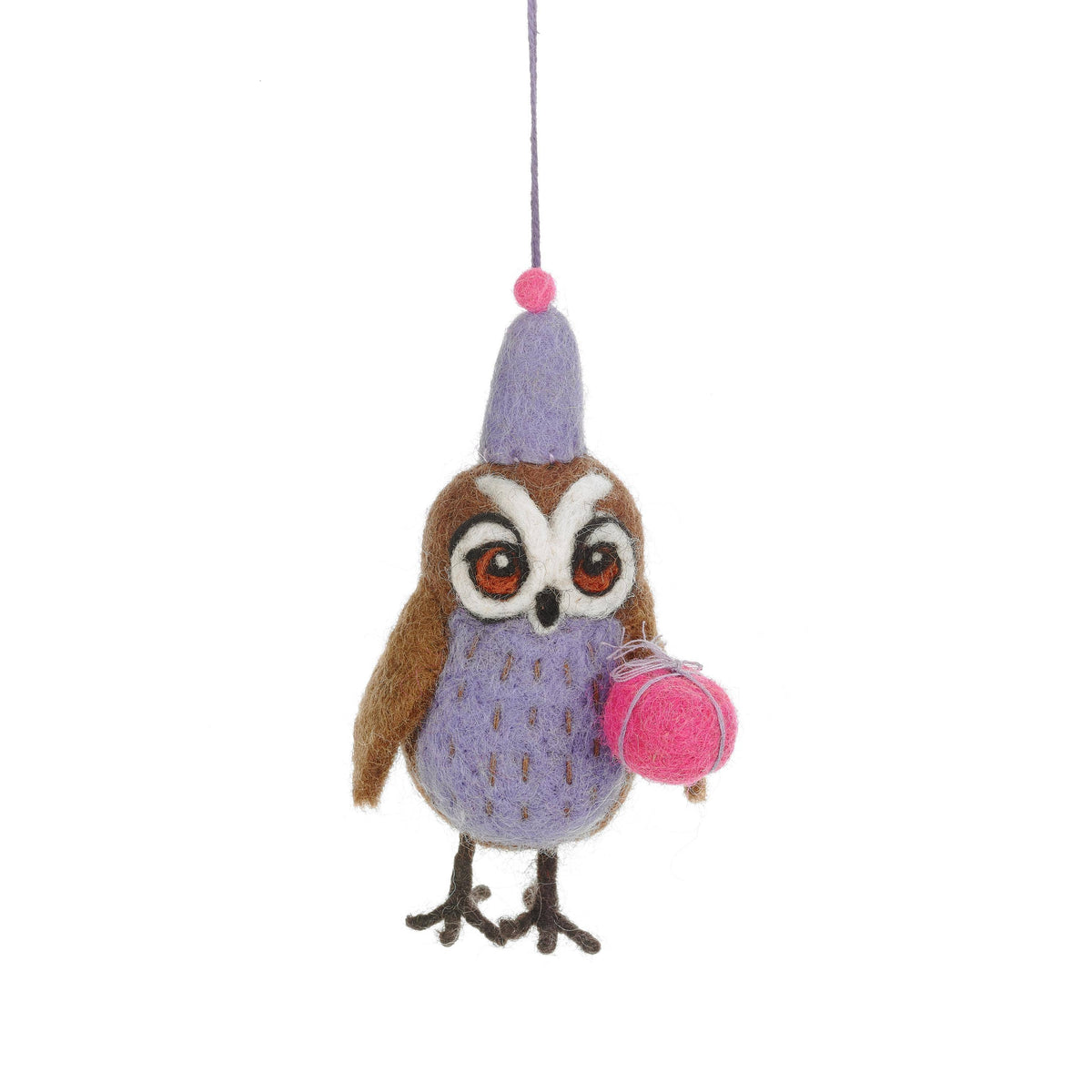 Felt Hootie the Owl Ornament
