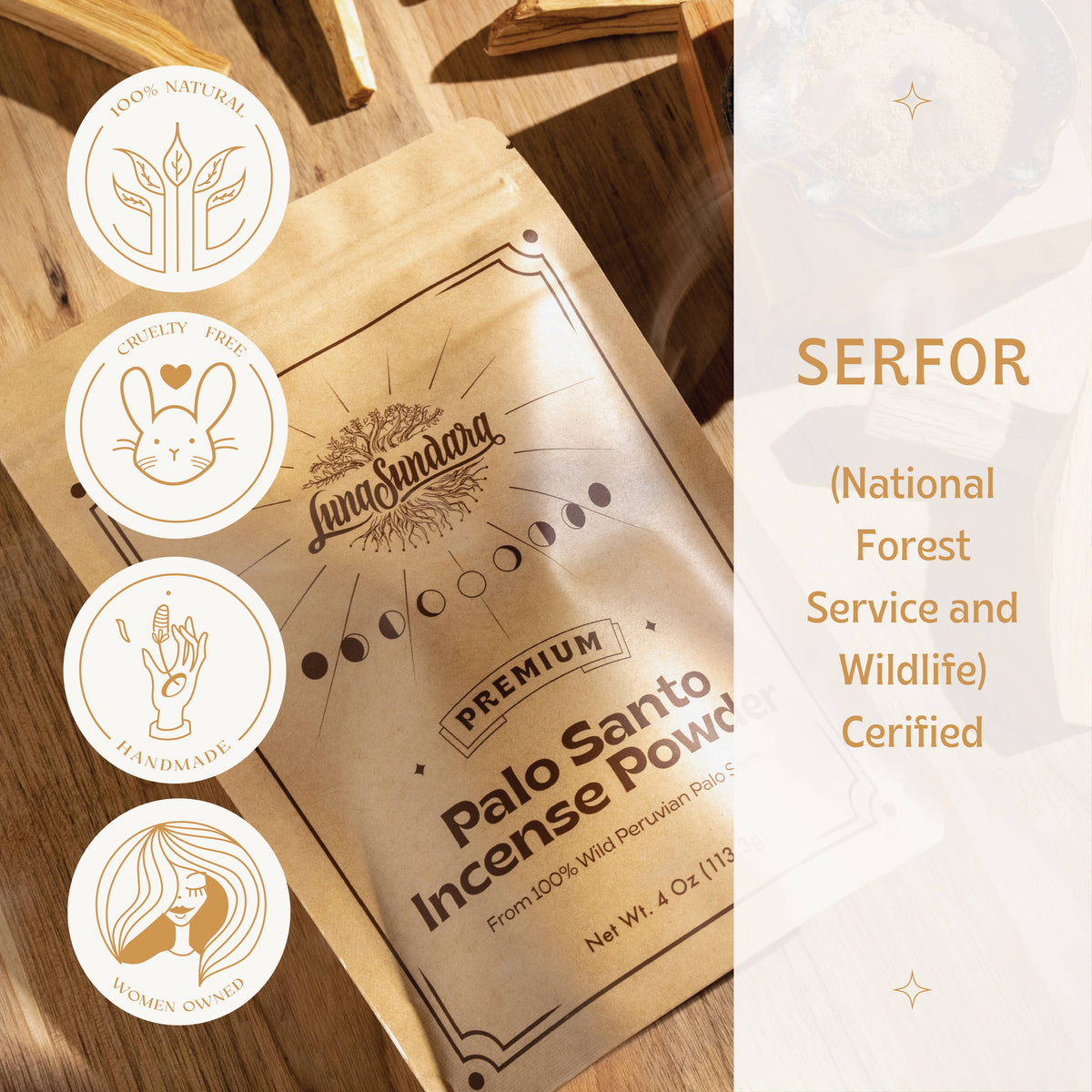 Palo Santo Incense Powder