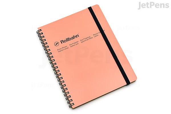 Rollbahn Spiral Notebook A5 (Blush Pink)