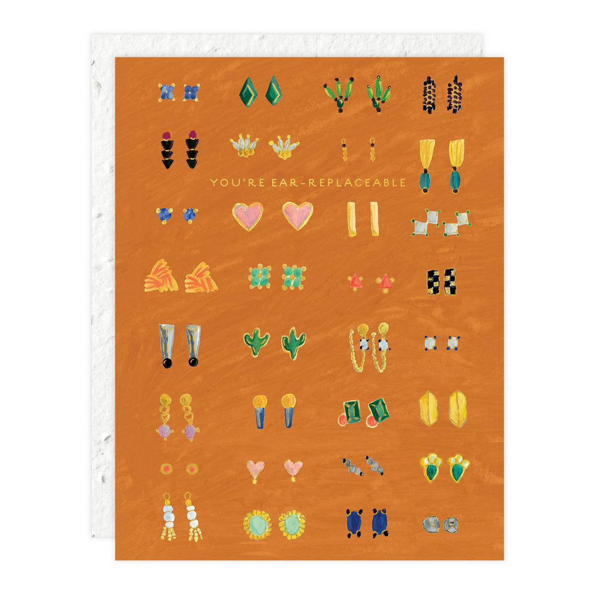 Earrings - Love + Friendship Card
