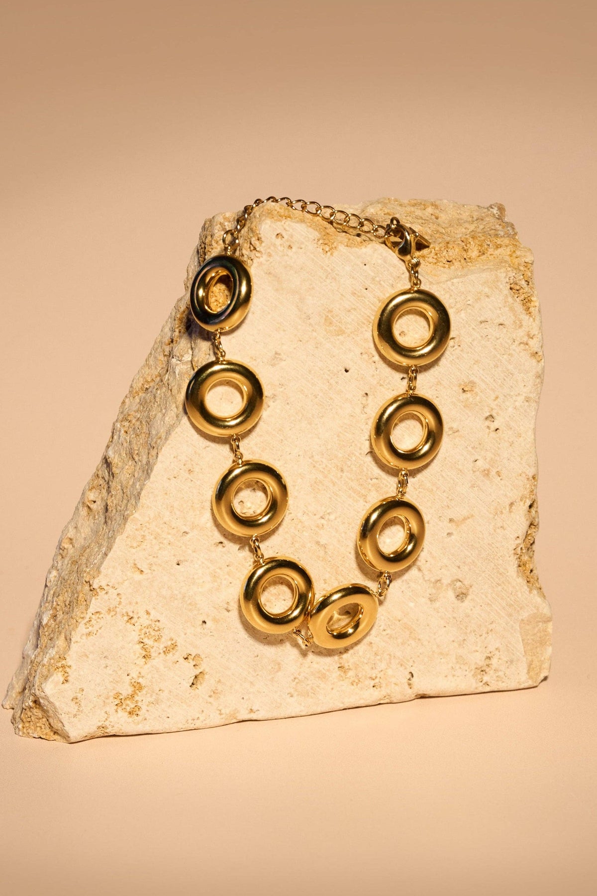 Looped In Bracelet - 18K Gold Plated