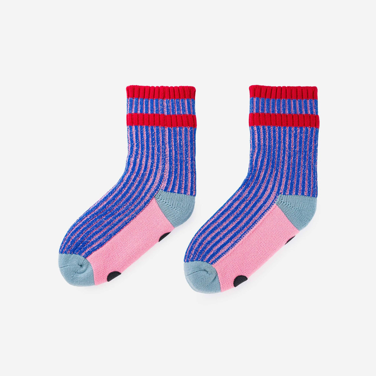 Gym House Socks: Cobalt Pink / L/XL - W 9.5-12.5<br>M 8-11