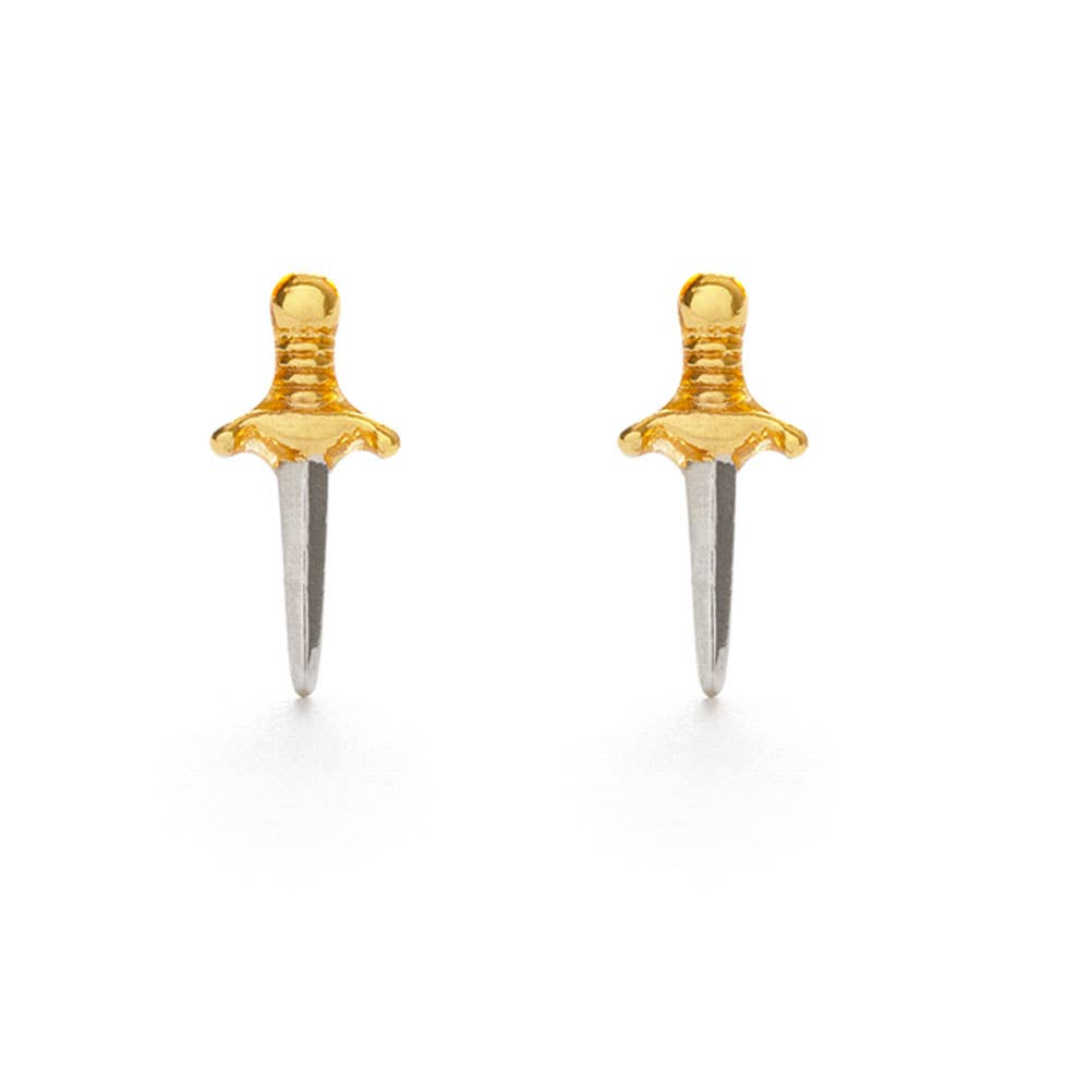 Tiny Dagger Stud Earring SINGLE