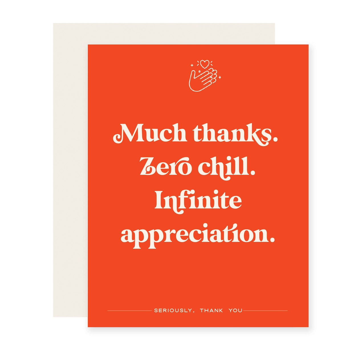 Zero Chill Thanks | Thank You Card