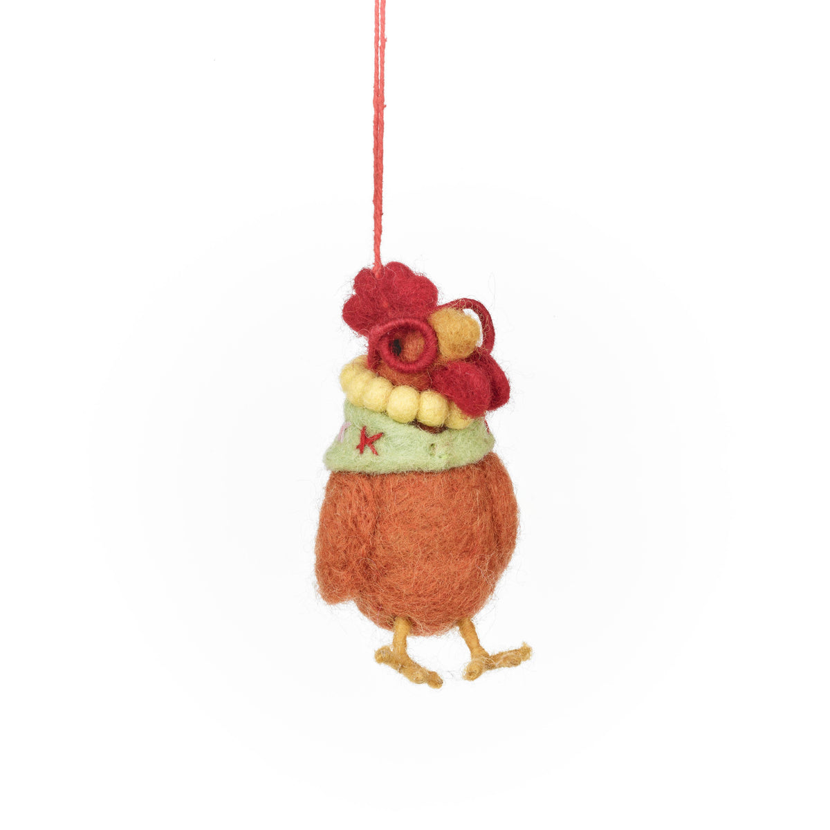 Felt Peggy the Hen Ornament