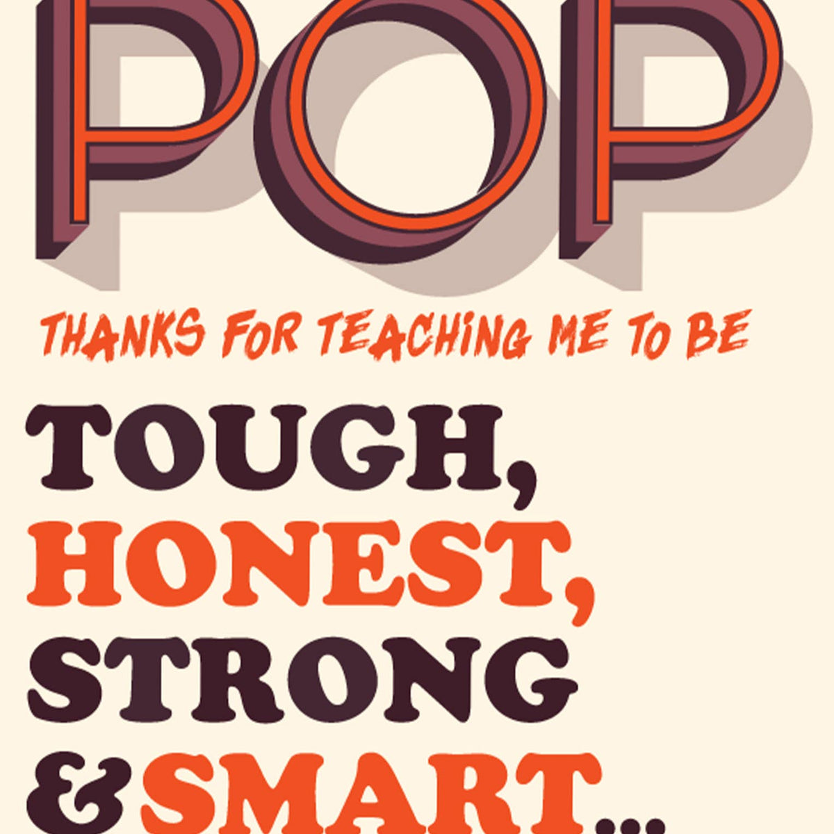 POP TOUGH father&#39;s day