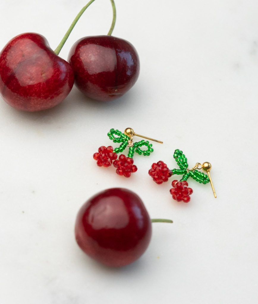 Mon Cherry - 18K Gold Plated