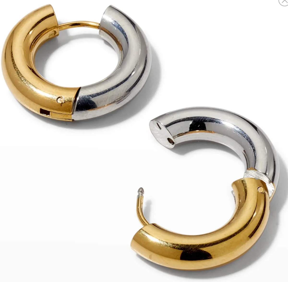 Undecided- Two Tone Earring Pair