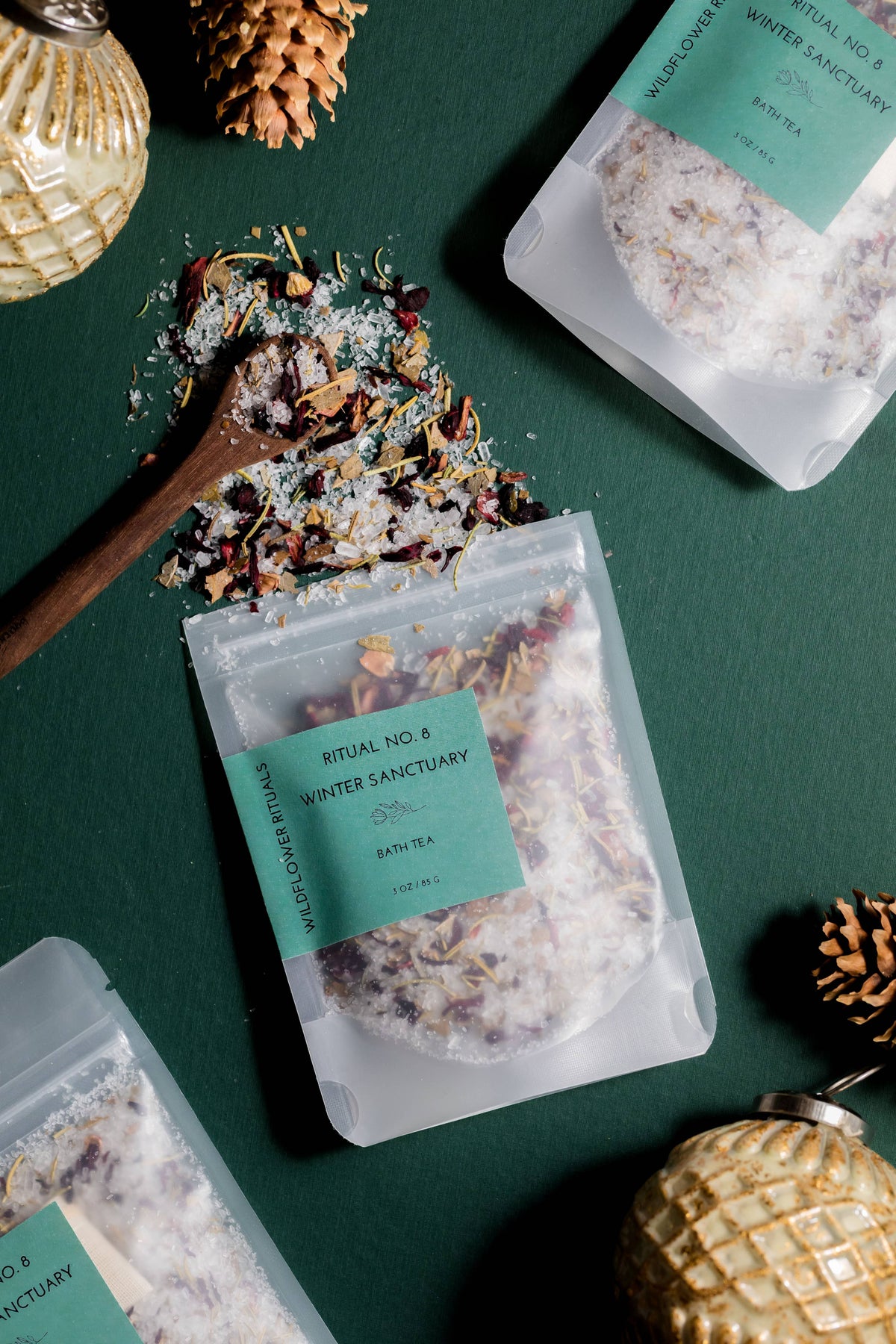 Limited Edition: Winter Sanctuary Holiday Botanical Bath Tea (No.8)