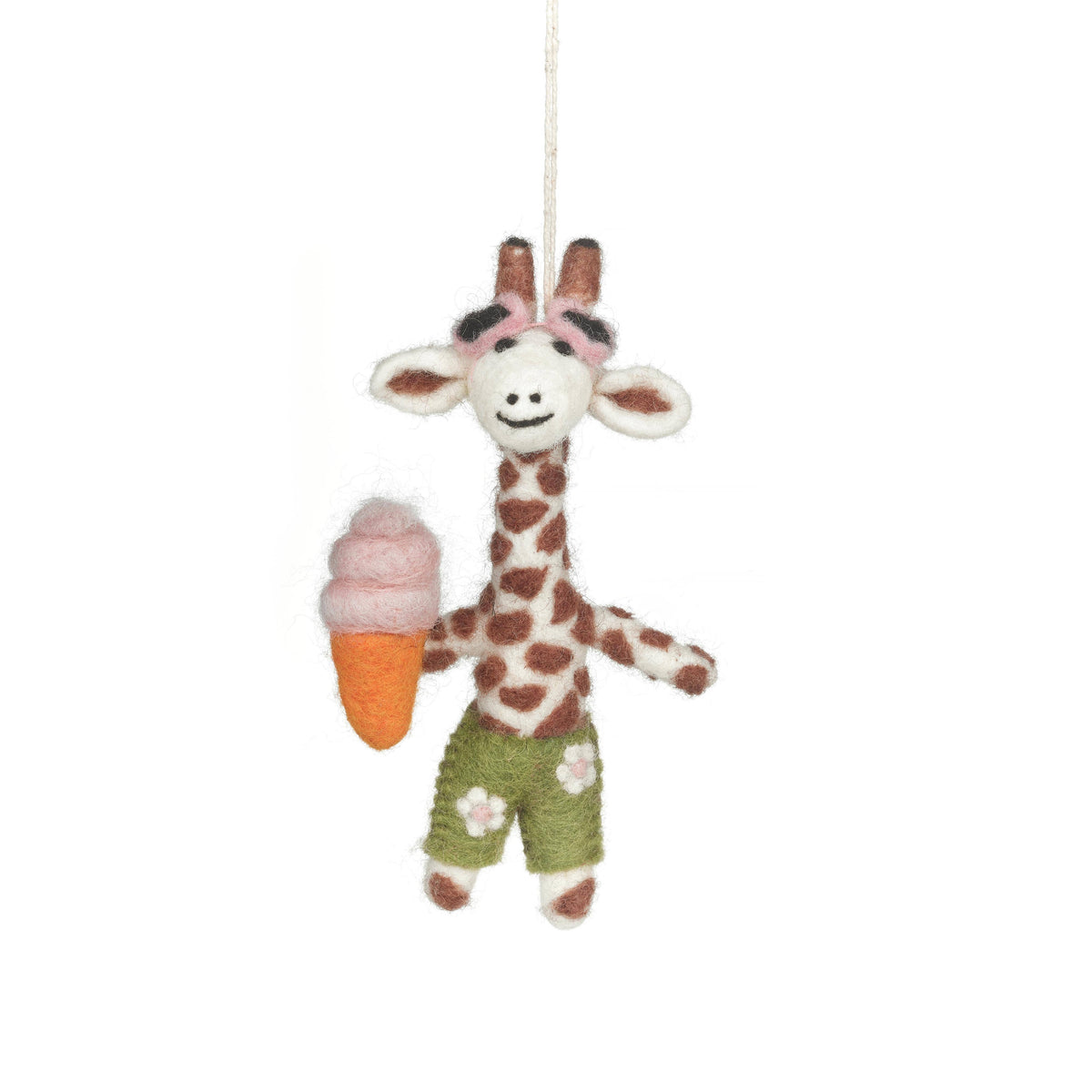 Felt Ginny the Giraffe Safari Ornament
