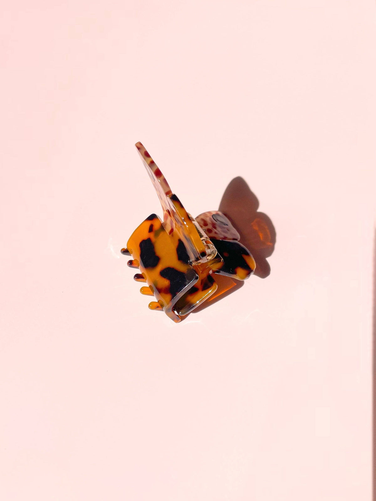 Butterfly Claw Clip // Cellulose Acetate: Tortoise