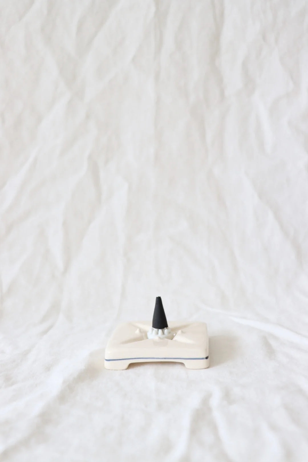 Porcelain Cat Incense Burner