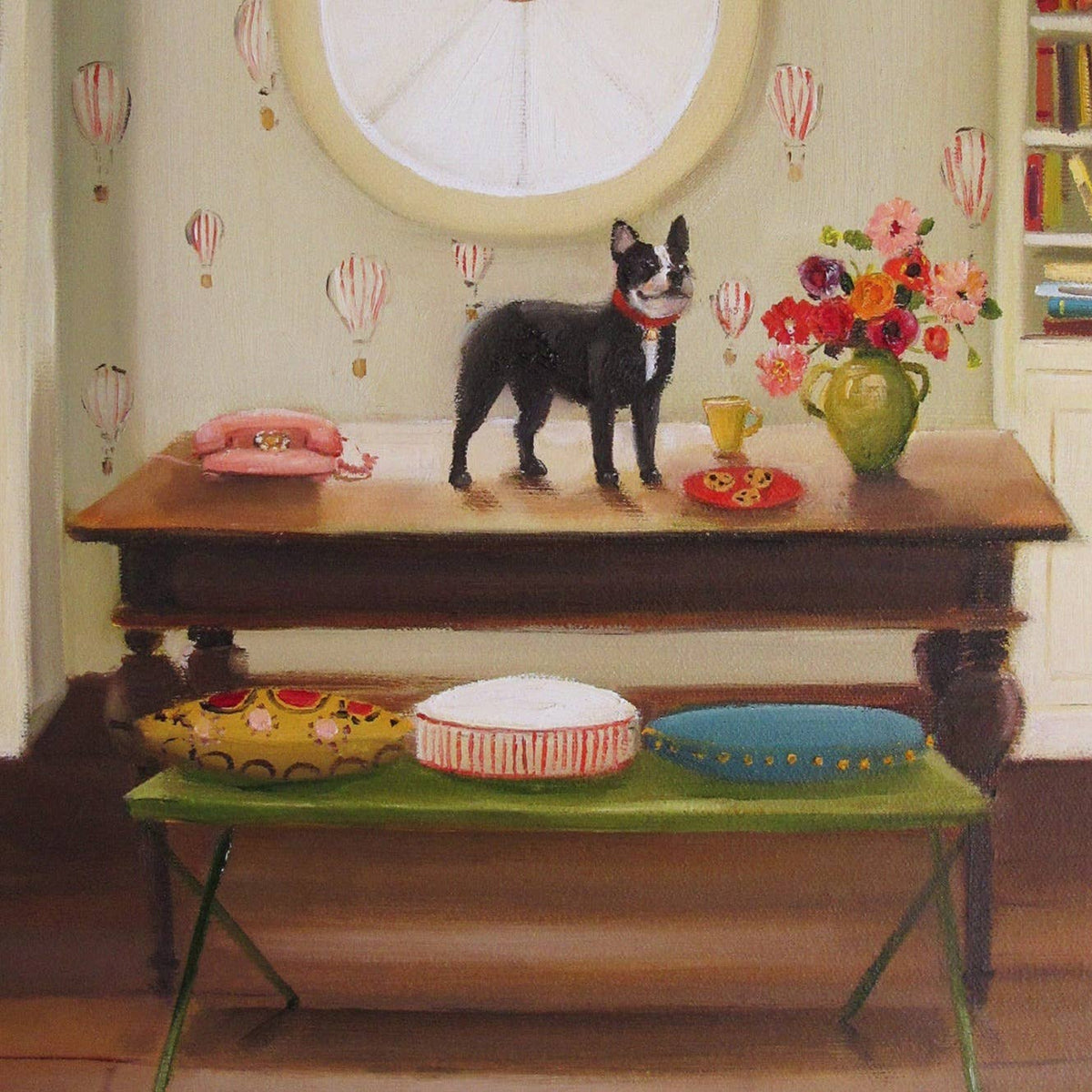 Coco&#39;s View From The Top Art Print - 8.5&quot; X 11&quot;