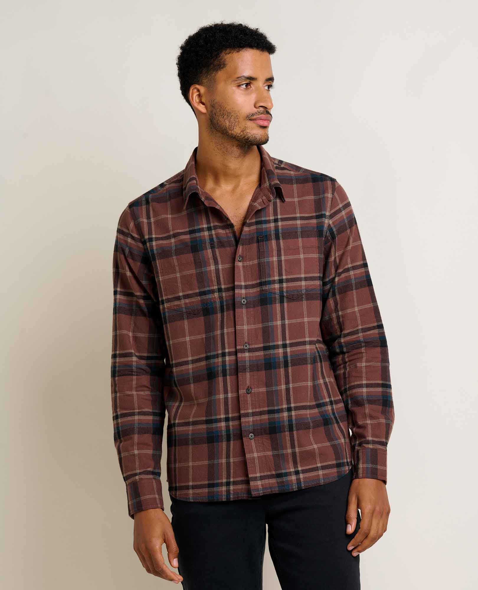 Pinevale LS Shirt - Carob