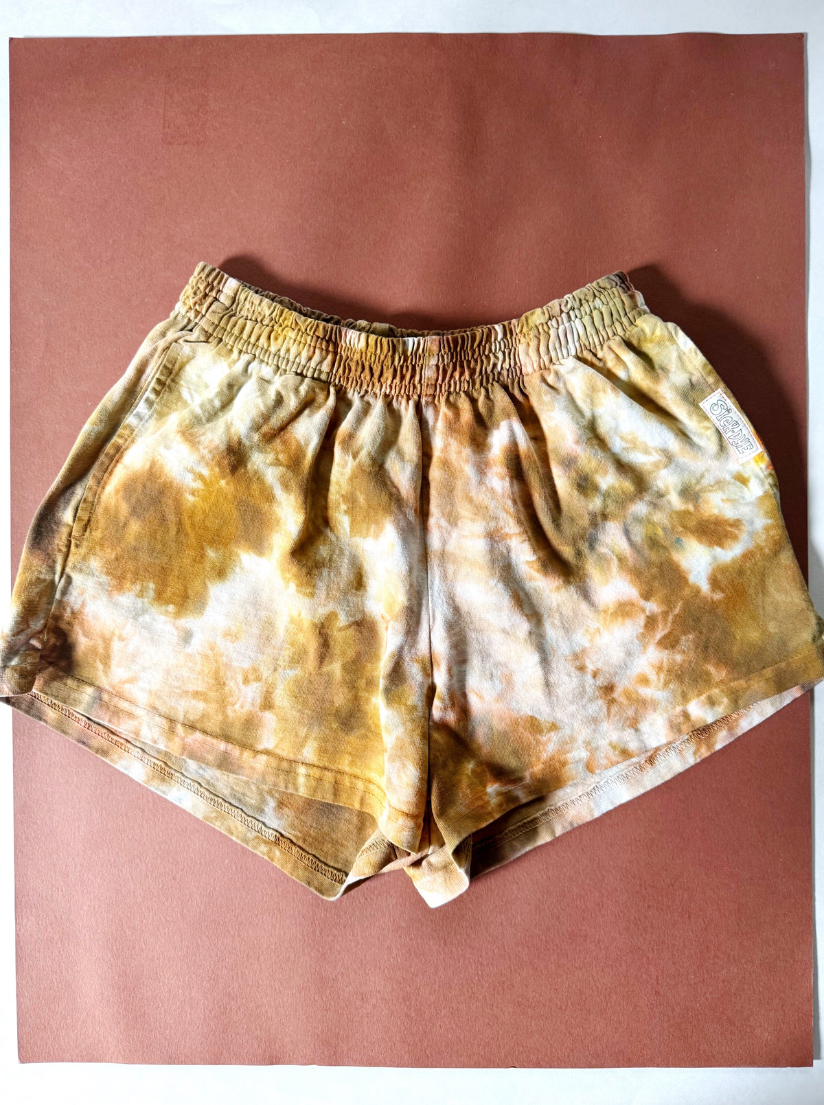 Sick Dye Shorts (mustard Tie Dye)