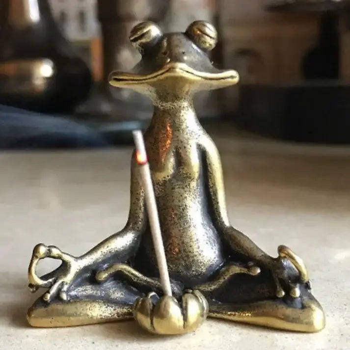 Zen Incense Holder Frog