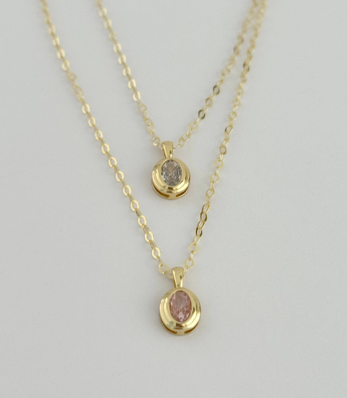 Cassia Necklace : Dusty Rose