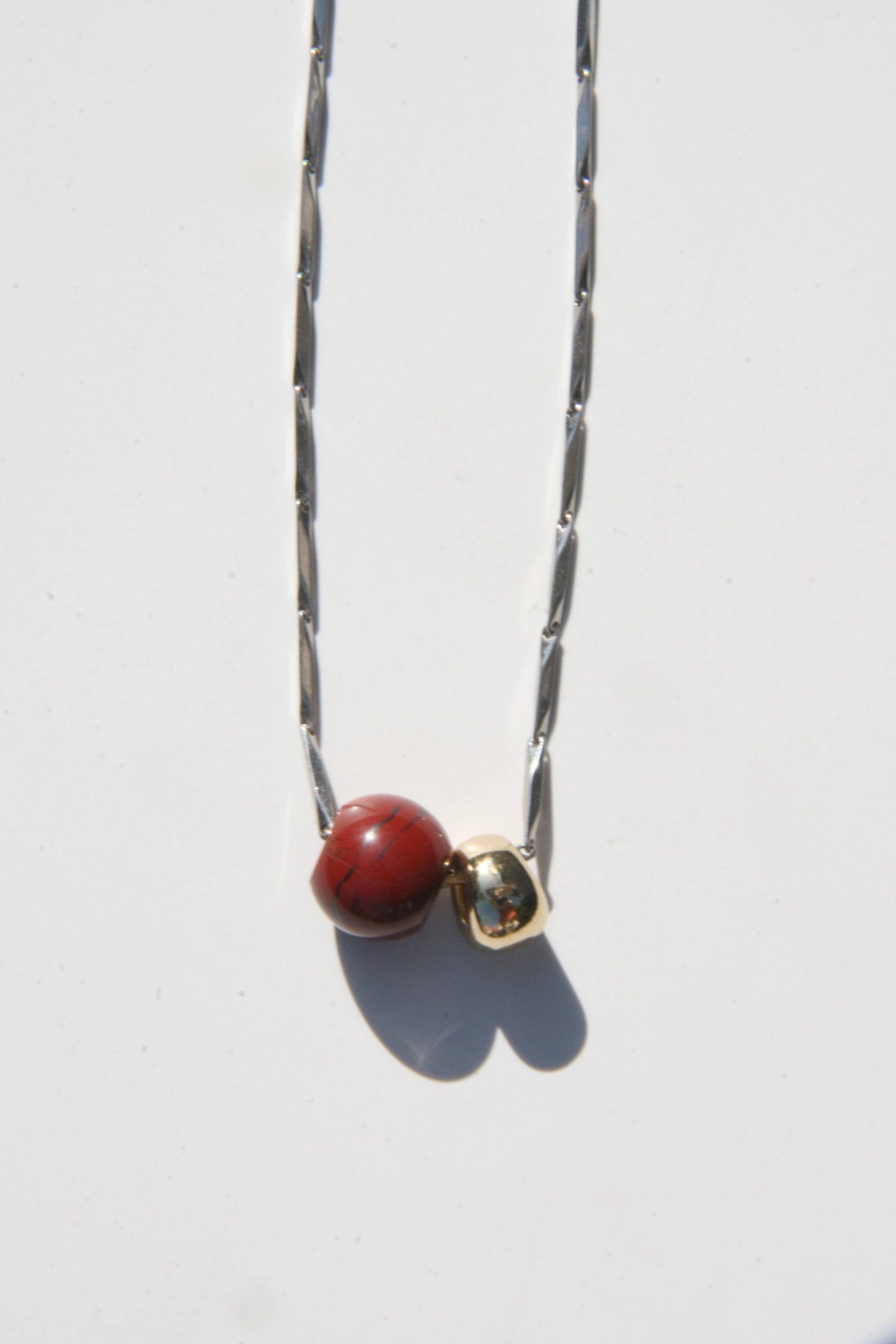 PAZ: Silver / Jade / 18"
