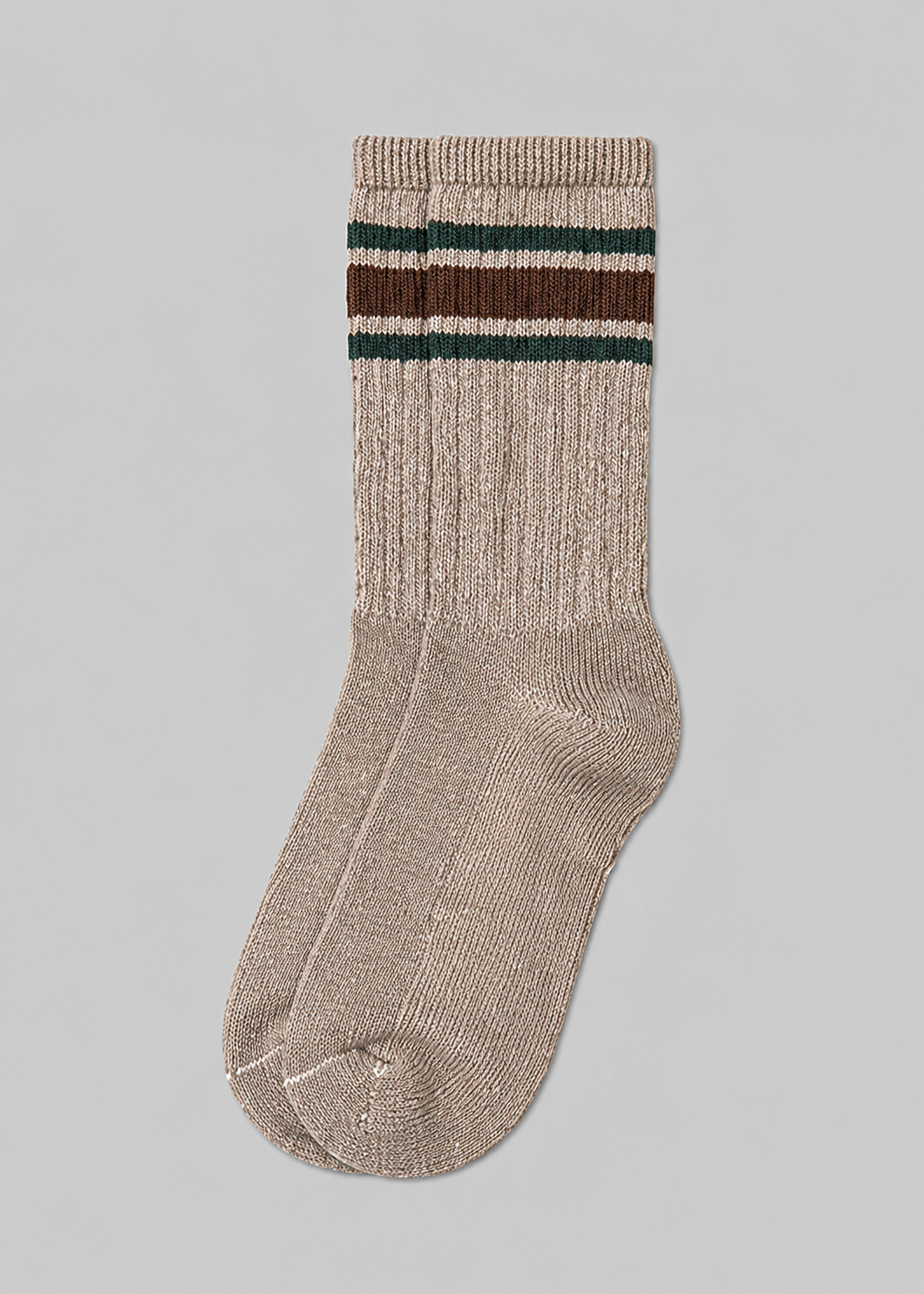 Merino Activity Crew: Taupe (