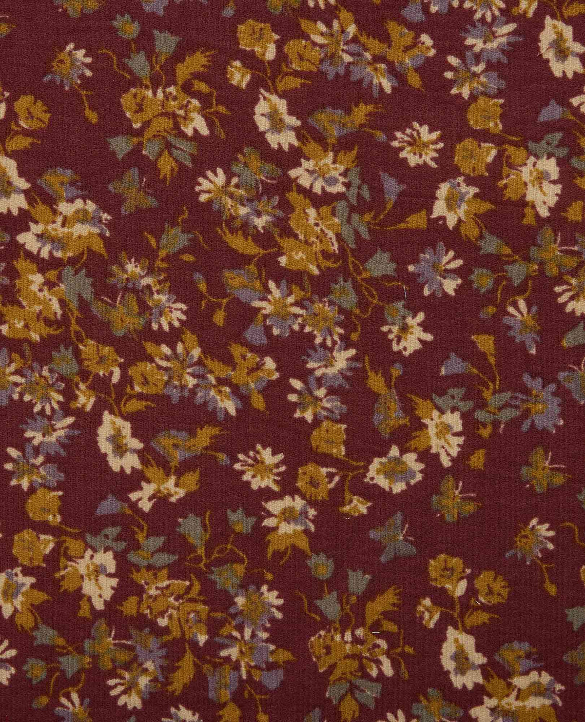 Manzana Tiered Midi Dress - Malbec Print (F26)