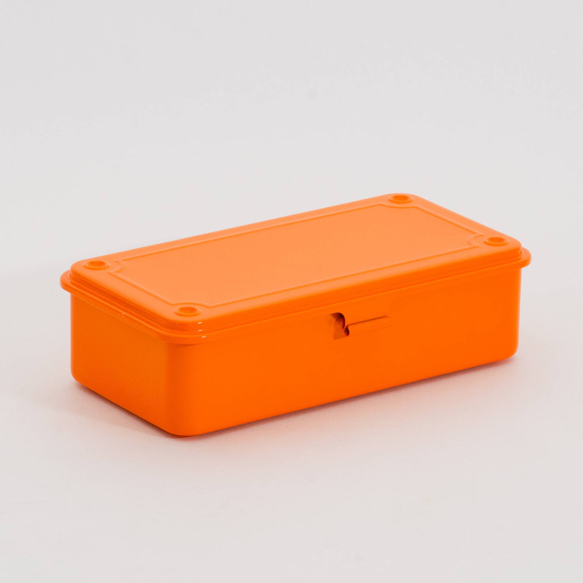 Toyo - Steel Stackable Storage Box T-190: AMEICO Orange