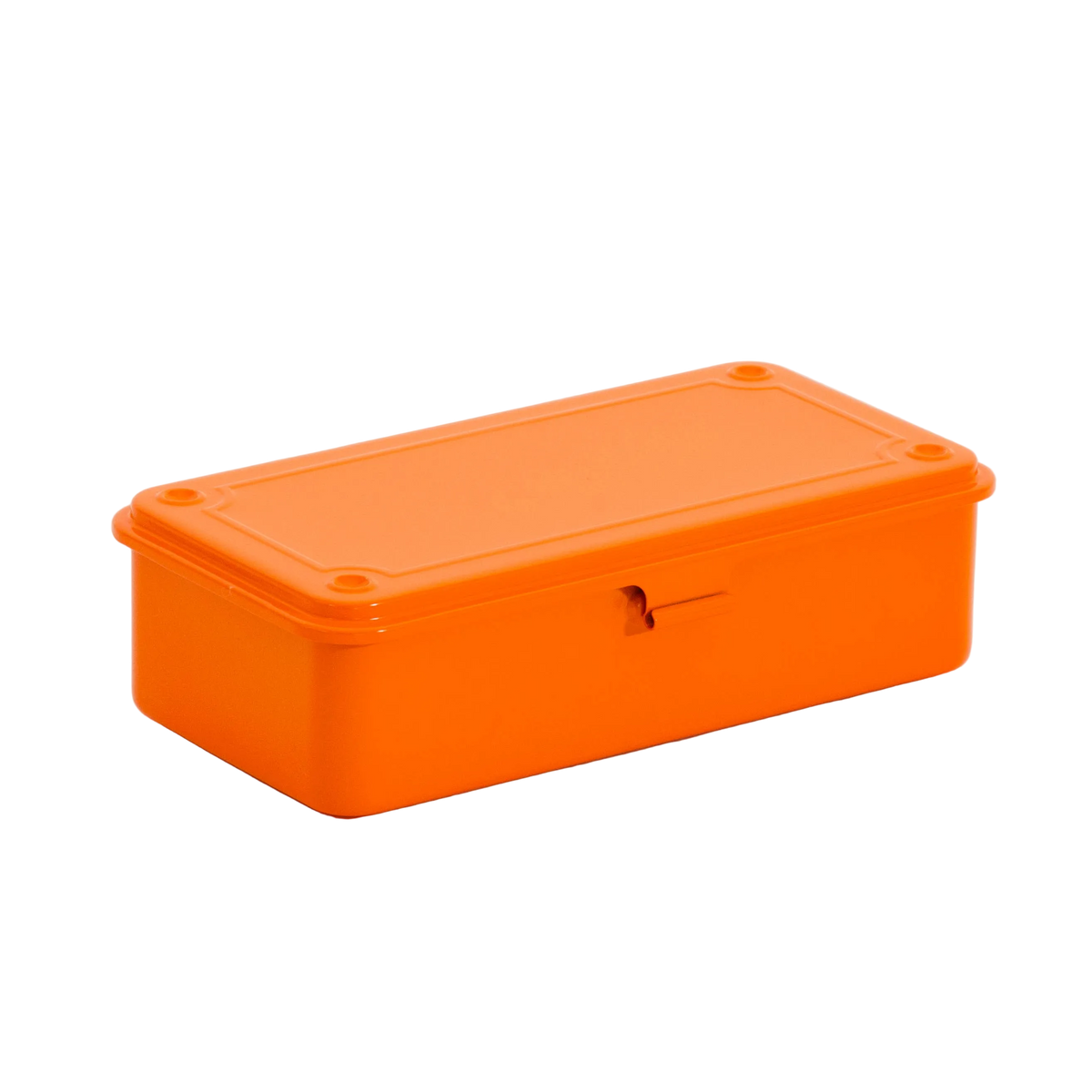Toyo - Steel Stackable Storage Box T-190: AMEICO Orange