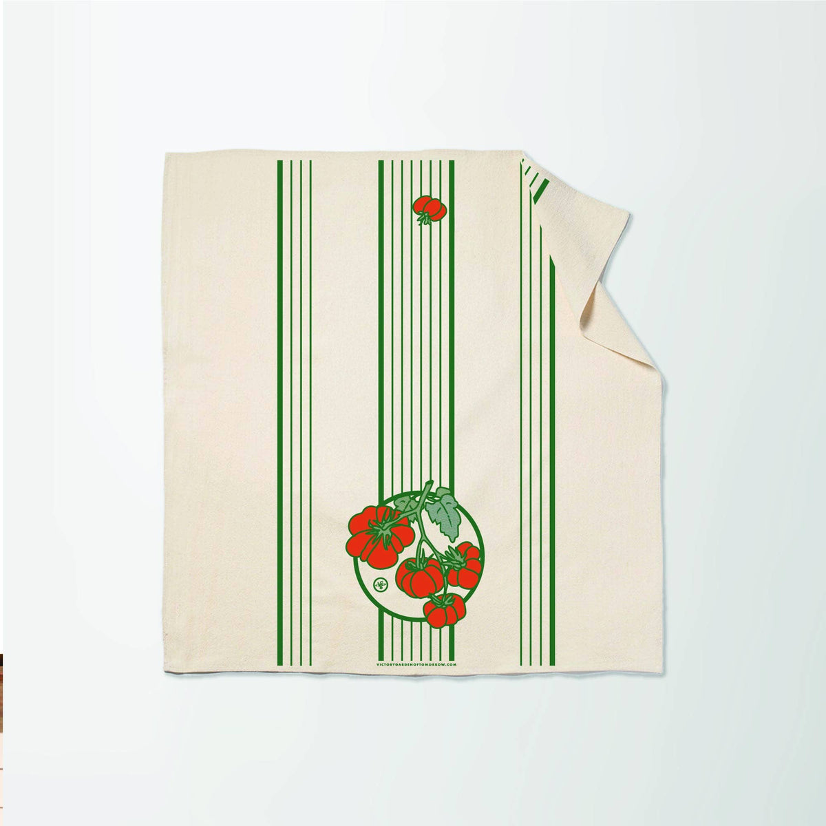 Tomato Harvest - Flour Sack Furoshiki Towel