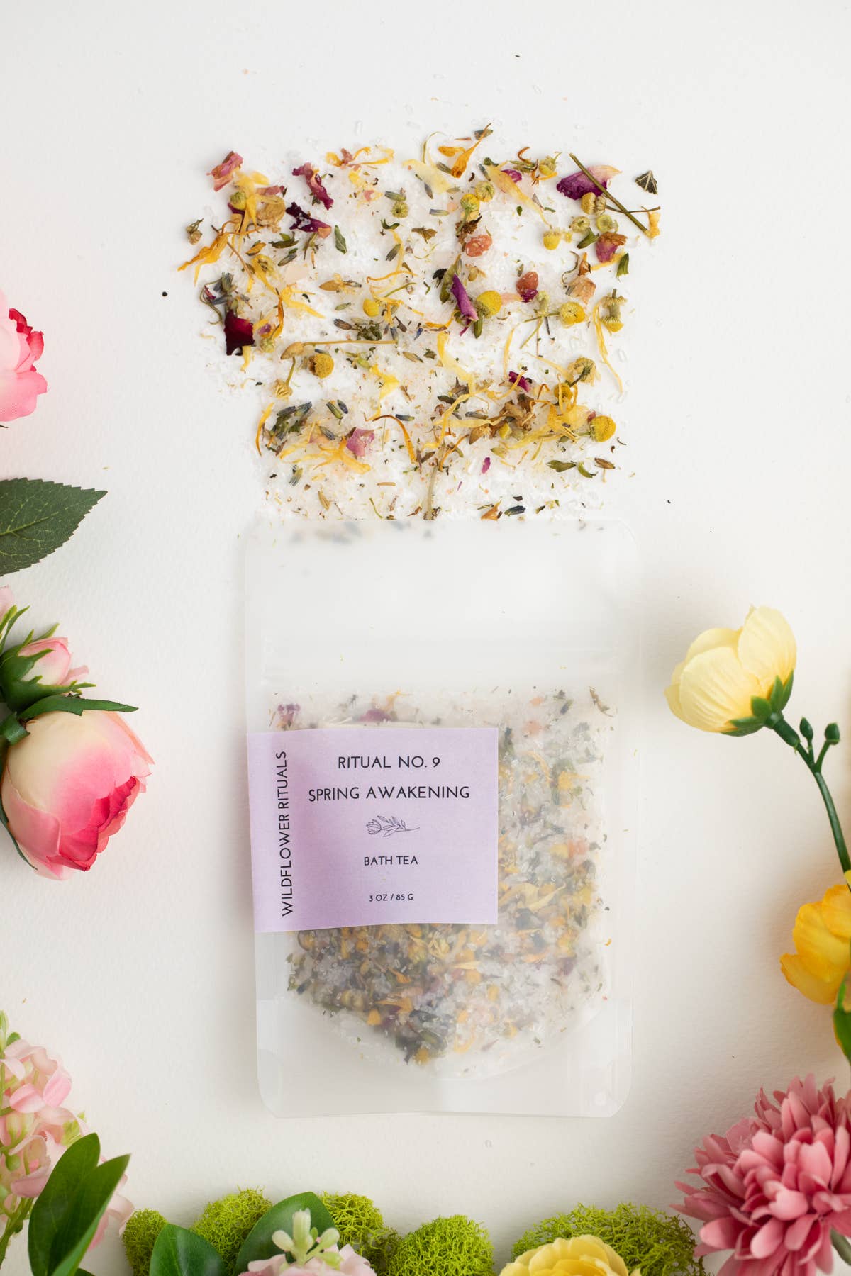 Limited Edition: Spring Awakening Botanical Bath Tea - Chamomile Lemon Balm (No. 9)
